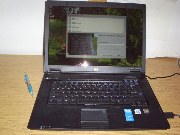 HP Compaq nx7400 on LINUX Fedora Core 6.